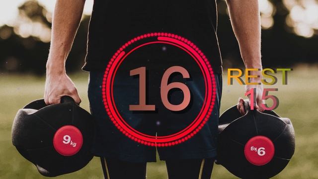 HIIT Workout Music - 40 Sec Rounds / 20 Sec Rest [4K] #3
