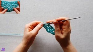 ВЯЗАНИЕ ШАЛИ КРЮЧКОМ простой и красивый узор . МК