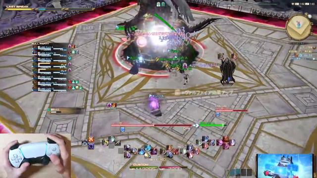 Final Fantasy XIV- PS5コントローラー手元動画 (赤魔導士) смотреть онлайн