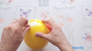 ?⚡?Как сделать шар для поделок из ?монтажной пены. ??Шар можно сделать бюджетно и любого размера .