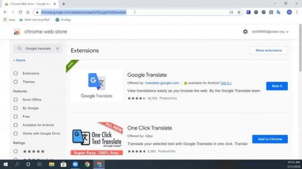 How to add Google Translate on Chrome