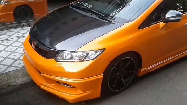 HONDA CIVIC FB⁉️ WRAPPING FULL STICKER ORACAL 651 смотреть онлайн