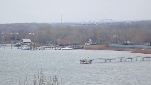 Ростов-на-Дону. Левый берег Дона. Вид со смотровой площадки. смотреть онлайн