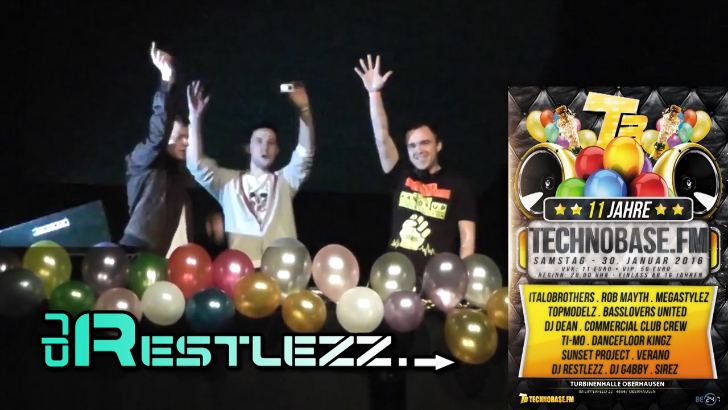 11 Jahre TechnoBase.FM - DJ Restlezz смотреть онлайн