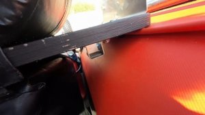 Увеличиваем комфорт в лодке ПВХ. Добавил спинки на стандартные банки.