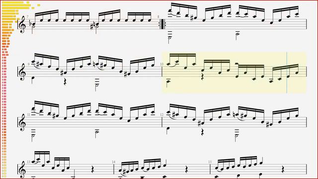 Agustín Barrios, Estudio Inconcluso, guitar demo смотреть онлайн