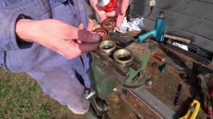 Замена сальников в редукторе мотокультиватора Тарпан