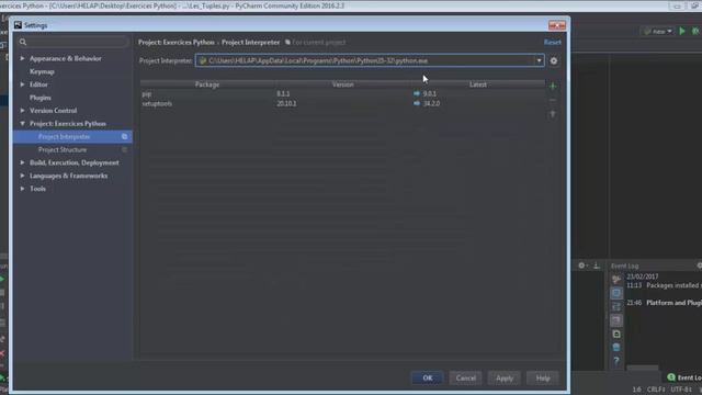 python - install packages in Pycharm смотреть онлайн
