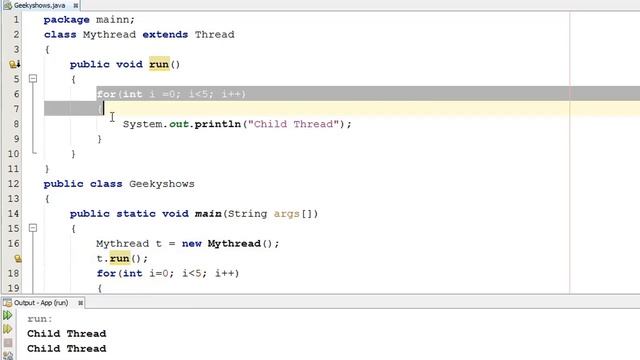 304. Calling run method directly in Java Programming (Hindi) смотреть онлайн