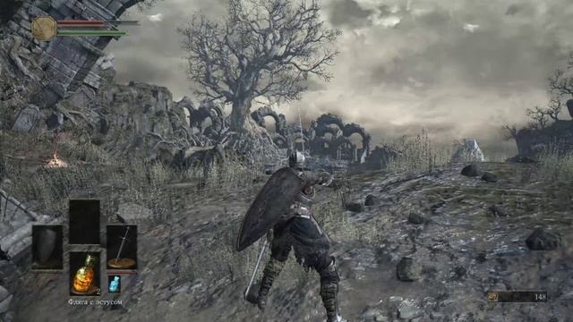 Прохождение - Dark Souls 3 - часть 1 - как-то что-то больно #darksouls3
