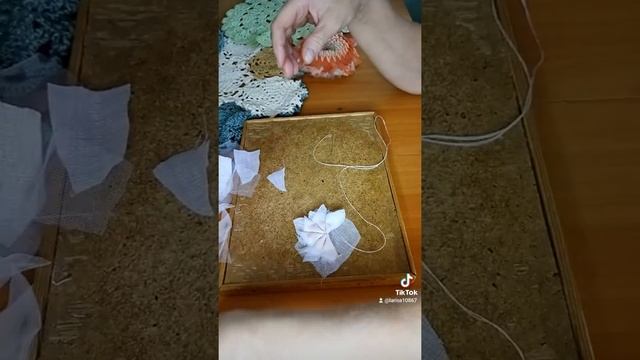 коврики из лоскутков ткани (начало) ручная работа смотреть онлайн