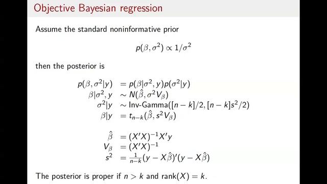 Bayesian linear regression смотреть онлайн