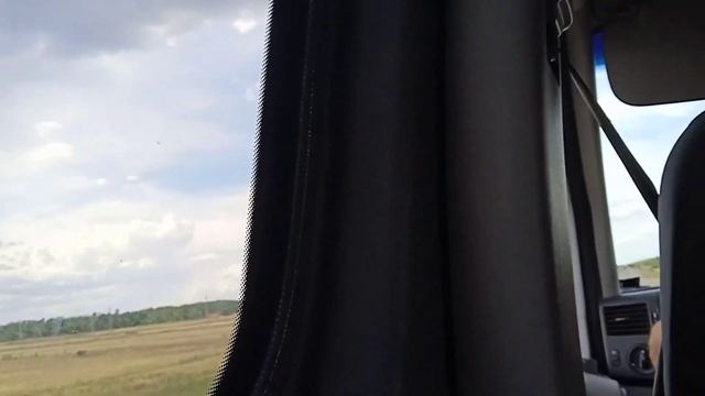 Поездка на автобусе Астана-Степногорск (Я снял Карабулак - Степногорск) Mercedes Sprinter Classic смотреть онлайн