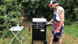 Газовый гриль ARO из магазина (Метро).