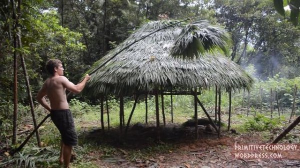 Primitive Technology Round hut