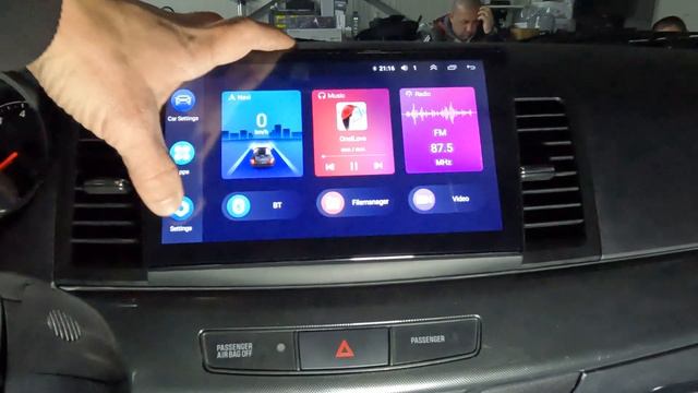 Mitsubishi Lancer 10" Android Navigation & Rear Camera смотреть онлайн