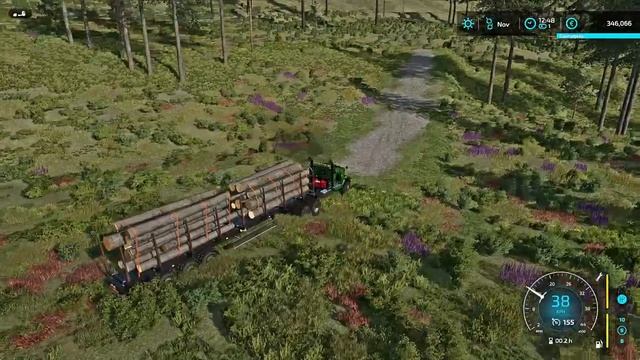 Great Autoload Trailer for Logs - Rennebu - Farming Simulator 22 - EP# 7 смотреть онлайн