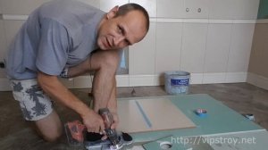 Как просверлить плитку под трубы . Современный и лучший способ сделать отверстие в плитке быстро.