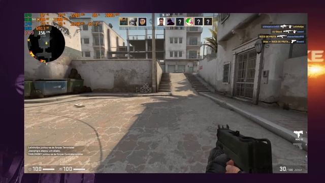 CS GO TESTE RX580 8 GB/ I5 2400