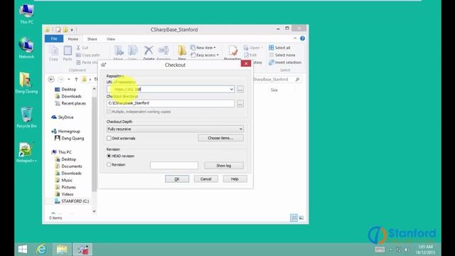 [Stanford] - Học lập trình C# cơ bản - Hướng dẫn làm việc với công cụ quản lý mã nguồn SVN смотреть онлайн