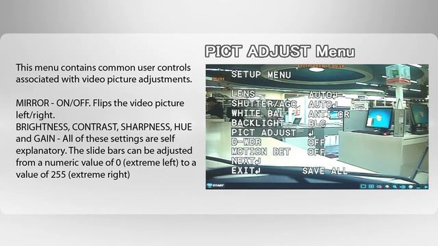 iWatchYou CCTV Camera OSD Menu Functions смотреть онлайн