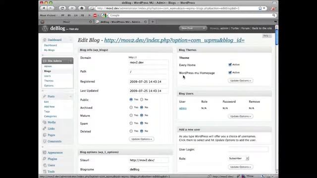 WordPress MU for Joomla! Post Install 2 x HD смотреть онлайн