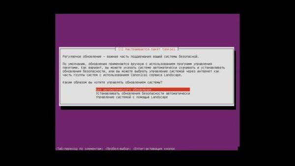 Установка UBUNTU server (инструкция)