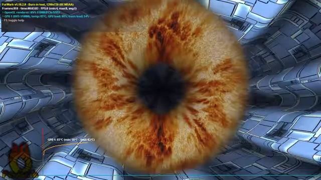 Furmark 1.18.0 - PC DirectX 11 Benchmark 1280 X 1024, Run X2 - Immortalmastermind.com смотреть онлайн