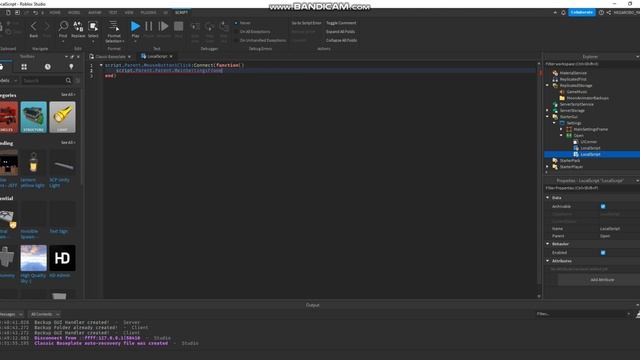 Roblox studio how to make a settings смотреть онлайн