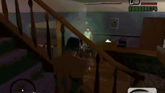gta sa:there's a gang in cj house смотреть онлайн