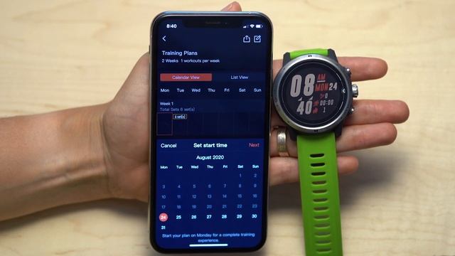COROS Watches - How to create and follow a training plan смотреть онлайн