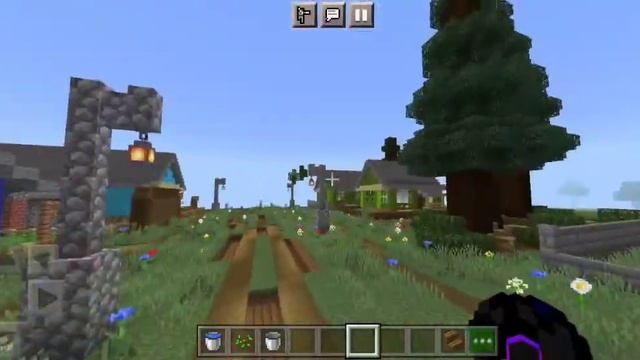 РУССКАЯ ДЕРЕВНЯ В МАЙНКРАФТ ПЕ || СЛИВ РУССКАЯ ДЕРЕВНЯ || смотреть онлайн