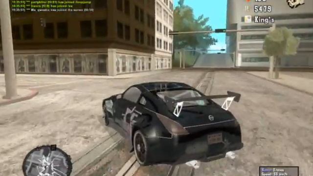 Nissan 350Z Car Mod GTA San Andreas смотреть онлайн