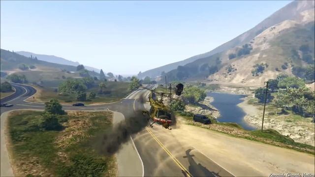 GTA V UH-1D "Huey" Vietnam Gunship (MOD) смотреть онлайн