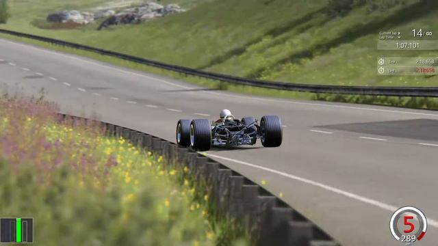 Lotus Type 49 - Highlands World Record 2:17.256 - Assetto Corsa смотреть онлайн