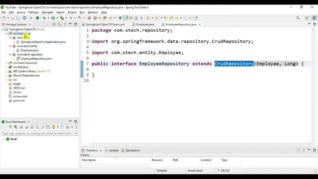 How To Export Data To Csv Using Springboot and OpenCSV смотреть онлайн