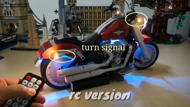 LEGO 10269 Harley-Davidson Fat Boy Light Kit (Old Design) смотреть онлайн