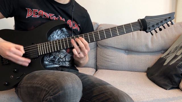 Bloodred Hourglass - Waves of Black (Guitar Cover) смотреть онлайн
