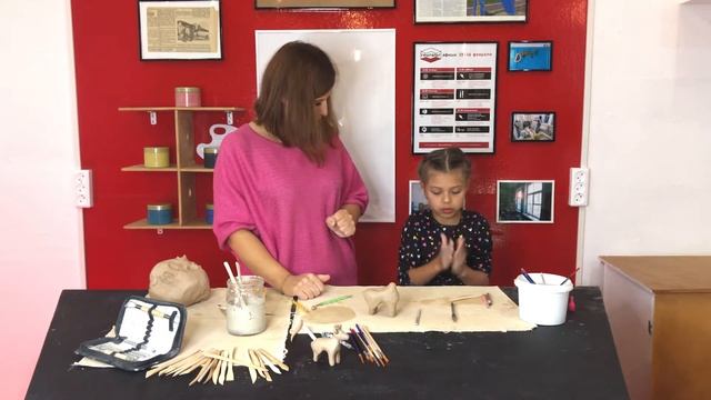 Мастер-класс "Косуля из глины" #artemoffest смотреть онлайн