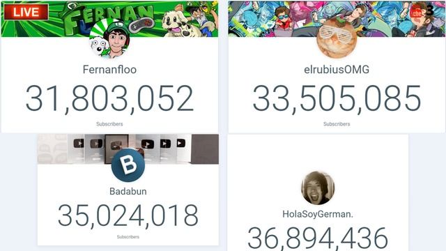 ? HolaSoyGerman vs Badabun | ElRubiusOmg vs FernanFloo LIVE SUBS Maraton EN DIRECTO смотреть онлайн