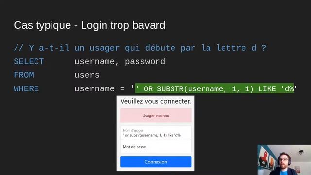 Injection SQL, comment ça marche Sébastien Huneault TheRage смотреть онлайн