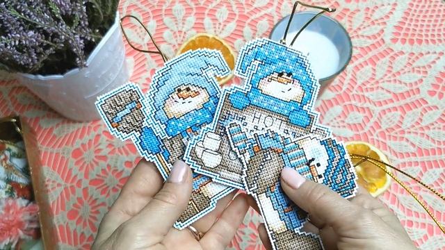 Вышивальные похвастушки / Мои новогодние игрушки смотреть онлайн