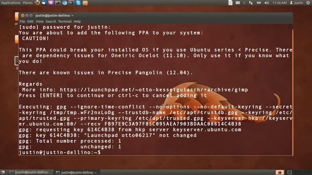 How To Install the new GIMP 2.8 on Ubuntu 12.04 смотреть онлайн