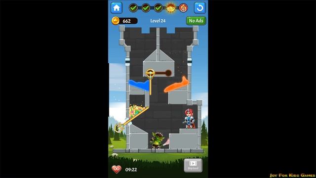 Hero Rescue - Pin Puzzle - Pull the Pin - Levels 1-40 Walkthrough Android Gameplay смотреть онлайн