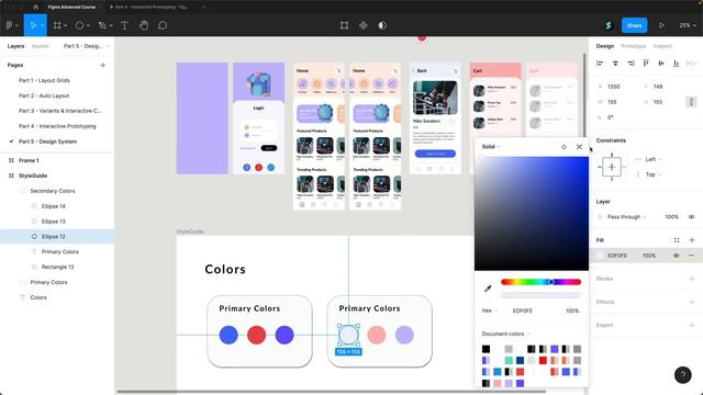 Figma Advanced Course Part 5 - Style Guides смотреть онлайн