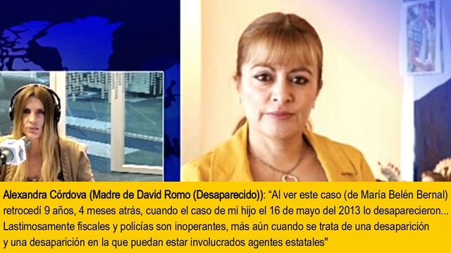 Alexandra Córdova (Madre de David Romo (Desaparecido)): “Al ver este caso, retrocedí 9años 4 meses смотреть онлайн