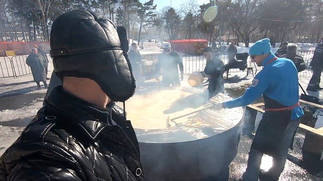 Масленица Сахалин Гига-Блин 2.5 метра 14.03.2021 Едем в парк Южно-Сахалинск репетиция от 13.03.202 смотреть онлайн