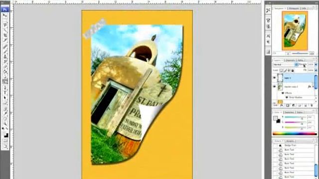 Opacity in Photoshop CS3 Tutorial смотреть онлайн