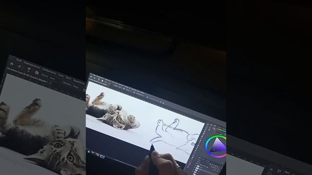 Быстрые зарисовки в photoshop смотреть онлайн