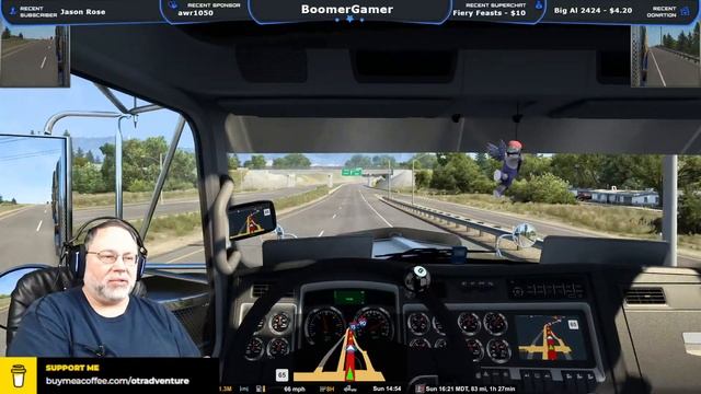 American Truck Simulator Kenworth Trucks 100th Anniversary W900 Live Stream смотреть онлайн